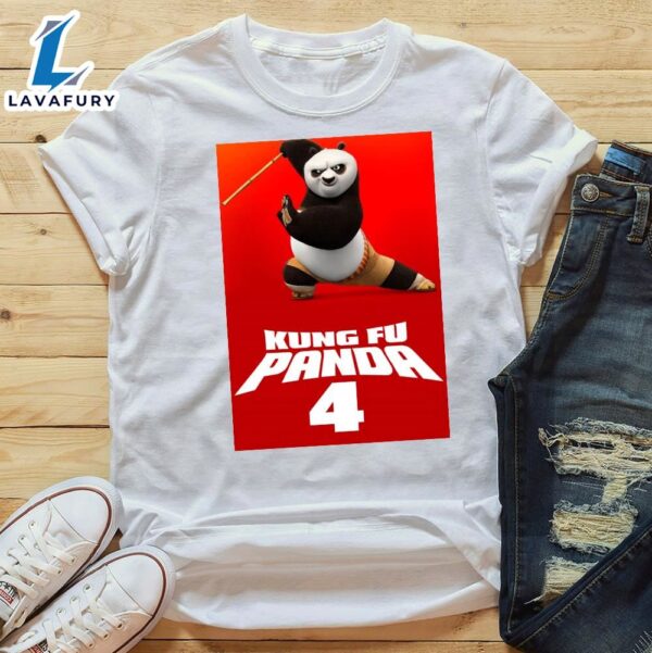Kung Fu Panda 4 2024 Official Poster Unisex T-Shirts
