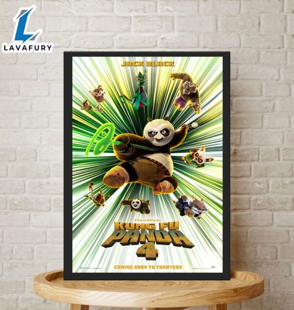 Kung Fu Panda 4 Coming Soon To Theaters Official Poster