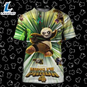 Kung Fu Panda 4 Official Poster Coming Soon In Theaters All Over Print Shirt