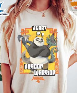 Kung Fu Panda Po And The Furious Five Portrait 2024 Shirt