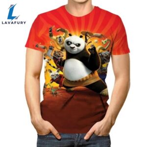 Kung Fu Panda Short Sleeve 2024 3d Shirt