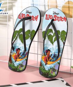 Lilo And Stitch 3D Gift For Fan Flip Flop Shoes