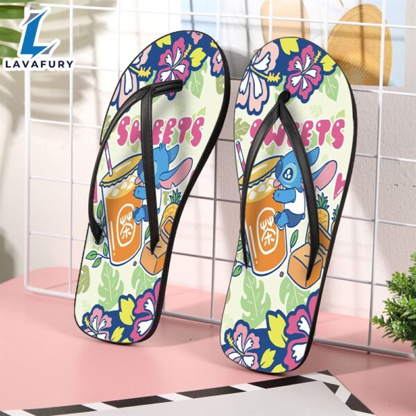 Lilo And Stitch Fan Flip Flop Shoes