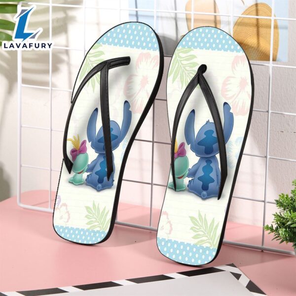Lilo And Stitch Gift For Fan Flip Flop Shoes