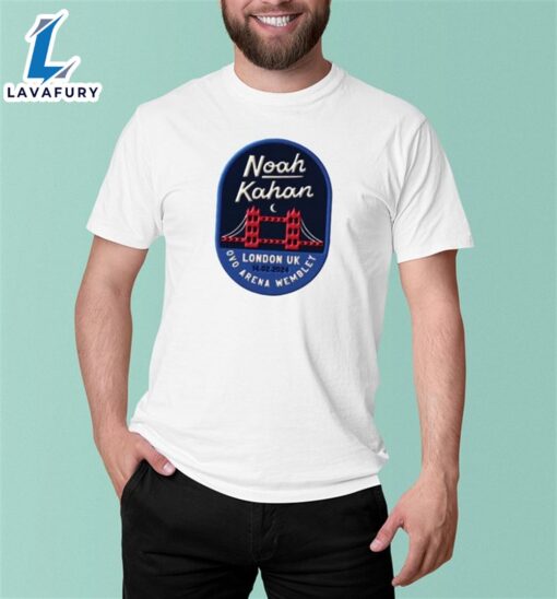 London, Uk February 14, 2024 Noah Kahan Tour Tee T-Shirt