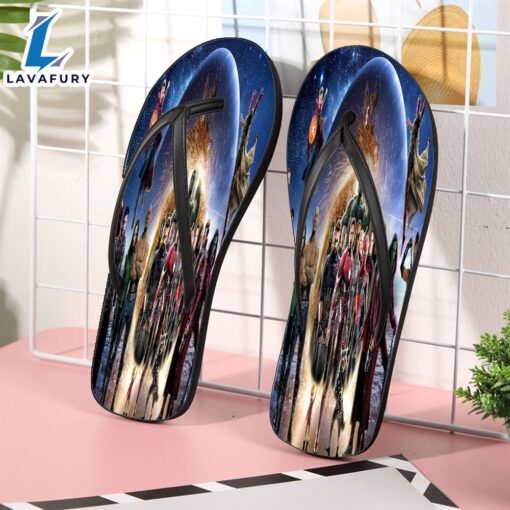 Marvel Avengers Infinity War Gift For Fan Flip Flop Shoes