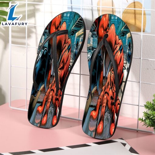 Marvel Spider Man For Fan Flip Flop Shoes