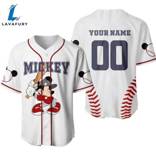 Mickey Baseball Jersey Men’s Women Shirt Disney Minnie Mickey Mouse Shirt Baseball