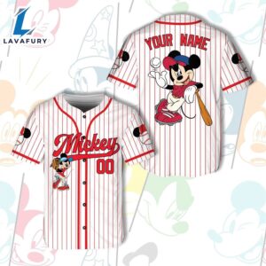 Mickey Custom Ddisneyland Baseball Jersey Ddisney Vacation Matching Shirt Personalized