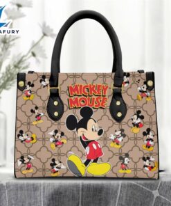 Mickey Mouse Brown Pattern Premium…