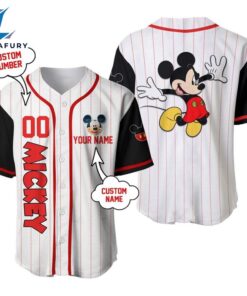 Mickey Mouse Personalized Baseball Jersey