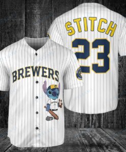 Milwaukee Brewers Jersey Stitch Brewers…