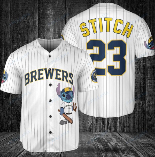 Milwaukee Brewers Jersey Stitch Brewers Baseball Jerseys