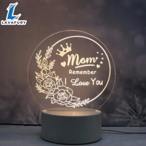 Mom Birthday And Mother Day Novelty Present Bedroom Night Light Decoration