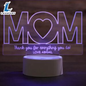 Mom Personalized Led Sign Mother’s…