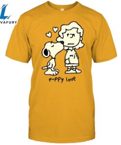 Mom Jeans Web Snoopy Puppy Love Shirt