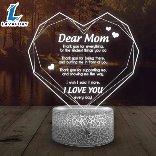 Mother’s Day Gift Night Light For Mommy Personalised Gift For Mum