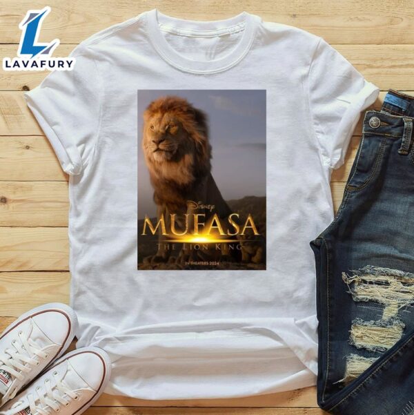 Mufasa Disney The Lion King Movie Poster 2024 T-Shirt