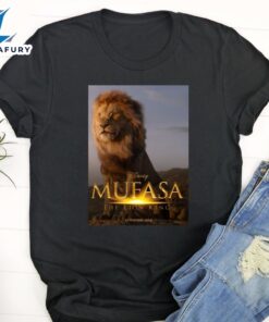 Mufasa Disney The Lion King Movie Poster 2024 Unisex T-Shirt