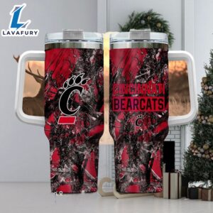 NCAA Cincinnati Bearcats Realtree Hunting 40oz Tumbler