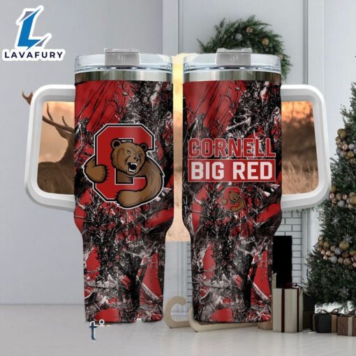 NCAA Cornell Big Red Realtree Hunting 40oz Tumbler