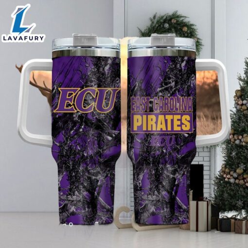 NCAA East Carolina Pirates Realtree Hunting 40oz Tumbler