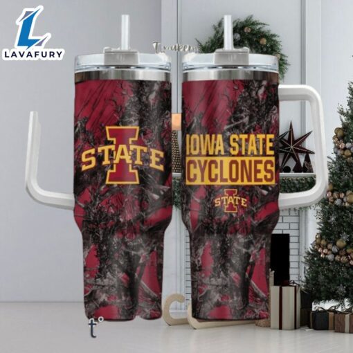 NCAA Iowa State Cyclones Realtree Hunting 40oz Tumbler