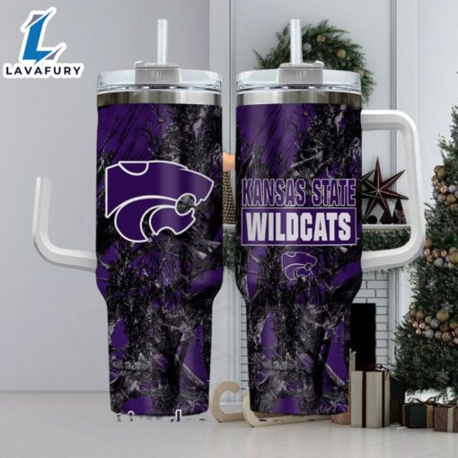 NCAA Kansas State Wildcats Realtree Hunting 40oz Tumbler