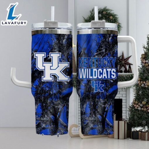 NCAA Kentucky Wildcats Realtree Hunting 40oz Tumbler