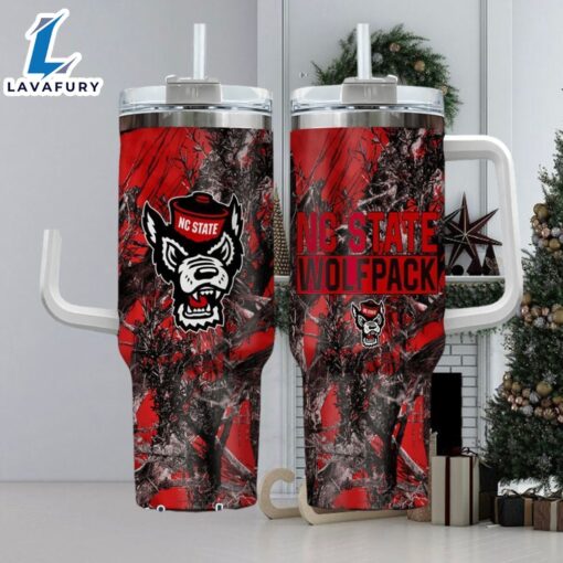 NCAA Nc State Wolfpack Realtree Hunting 40oz Tumbler