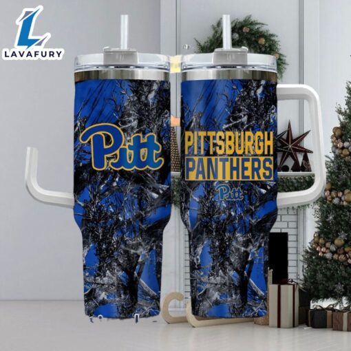 NCAA Pittsburgh Panthers Realtree Hunting 40oz Tumbler