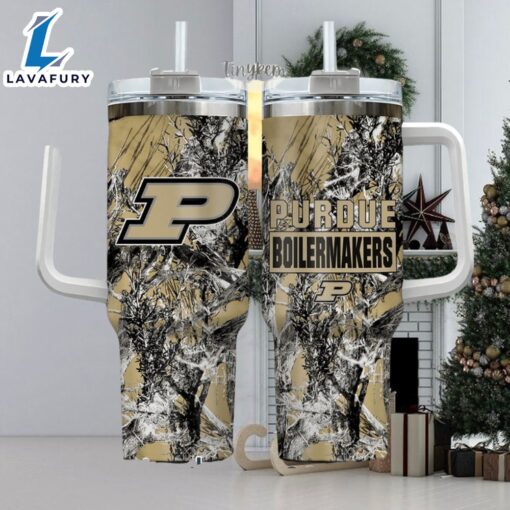 NCAA Purdue Boilermakers Realtree Hunting 40oz Tumbler