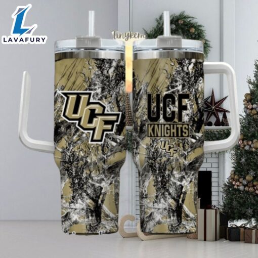 NCAA Ucf Knights Realtree Hunting 40oz Tumbler