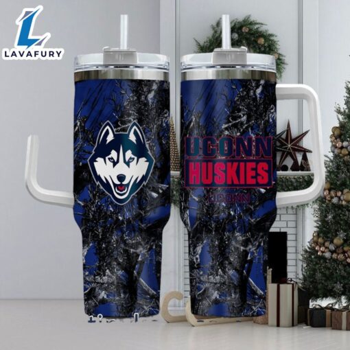 NCAA Uconn Huskies Realtree Hunting 40oz Tumbler