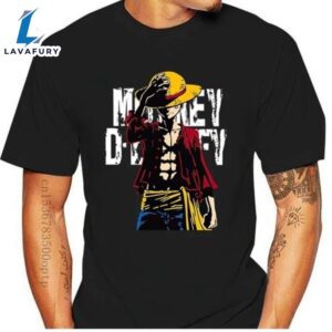 New 2024 Summer One Piece T Shirt Men Monkey D Luffy T Shirts