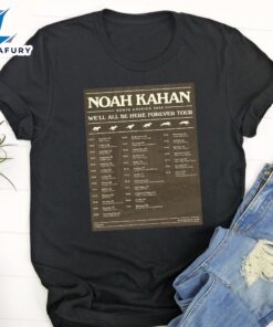 Noah Kahan Announces 2024 North America Tour T-Shirt