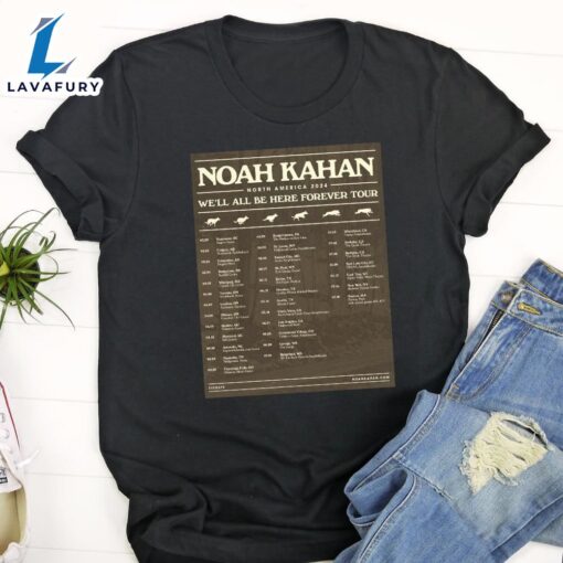 Noah Kahan Announces 2024 North America Tour T-Shirt