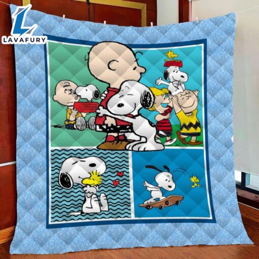 Peanuts Lover Snoopy Lover Fleece Blanket Blanket Mother Day Gift