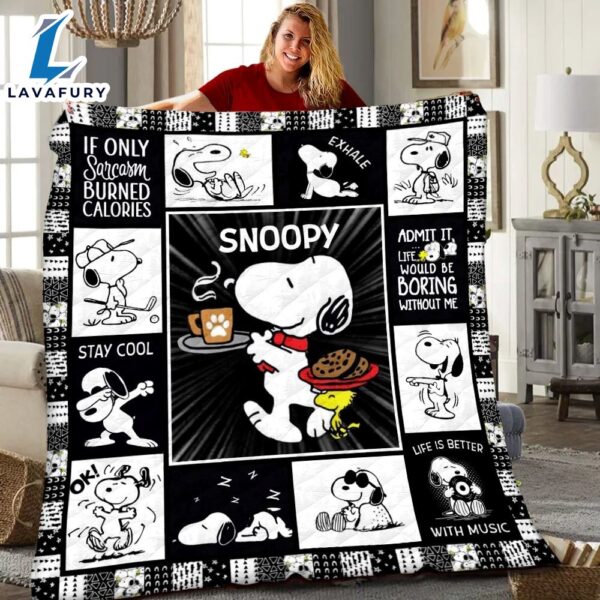 Peanuts Snoopy So Cute Christmas Gift 7, Peanuts Snoopy Blanket Mother Day Gift
