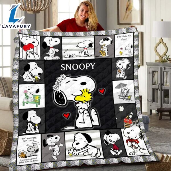 Peanuts Snoopy So Cute Christmas Gift 8, Peanuts Snoopy Blanket Mother Day Gift