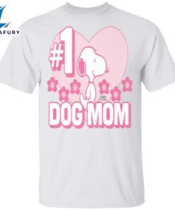 Peanuts Snoopy 1 Dog Mom T-Shirt