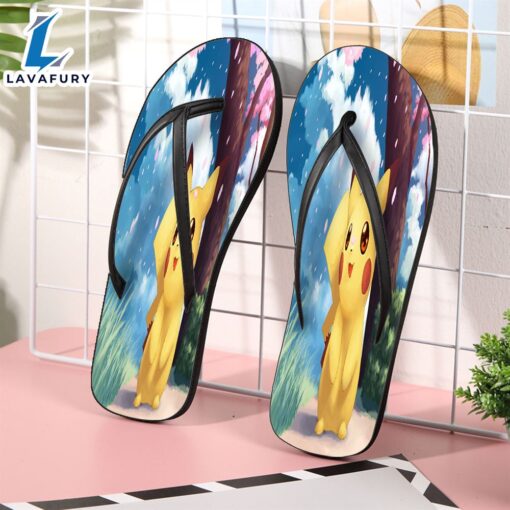 Pokemon Character Gift For Fan Flip Flop Shoes