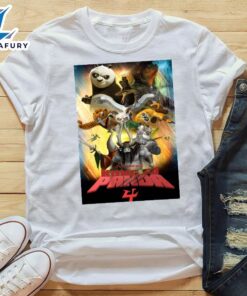 Quality Kung Fu Panda 4 International New Poster All Characters Releasing In Theaters On March 8 Unisex T-Shirt