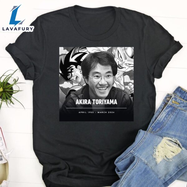 RIP Akira Toriyama 1955 – 2024 Unisex T-Shirt