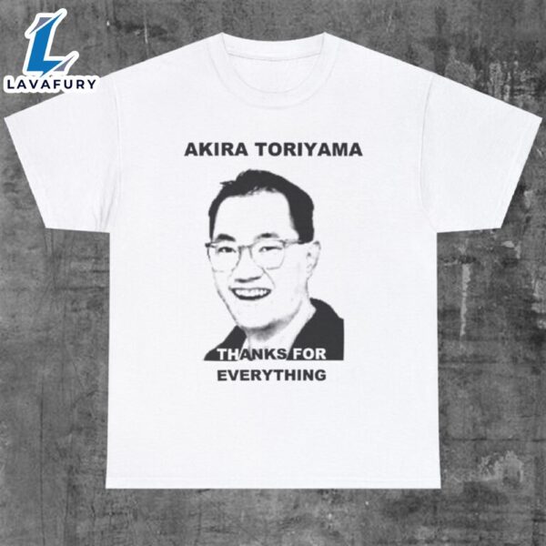 RIP Akira Toriyama Thank You Everything Shirt
