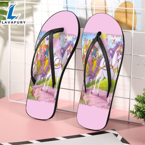 Sleeping Beauty Aurora Disney Princess 56 Gift For Fan Flip Flop Shoes