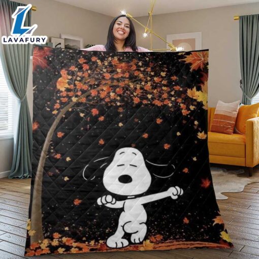 Snoopy Blanket, Gift For Fan, Peanuts Snoopy Dance Blanket Mother Day Gift