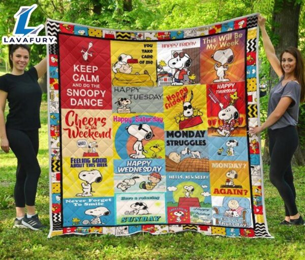 Snoopy Charlie Brown Story The Peanuts Cartoon 1k105 Gift Lover Blanket Mother Day Gift