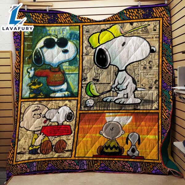 Snoopy Charlie Brown The Peanuts Cartoon 1k84 Gift Lover Blanket Mother Day Gift