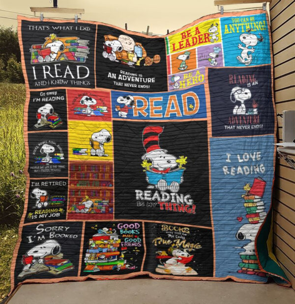 Snoopy Charlie Brown The Peanuts Cartoon Snoopy And Books Best Memes 1k88 Gift Lover Blanket Mother Day Gift